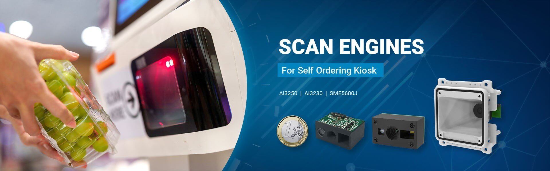 scan engines for self ordering kiosk