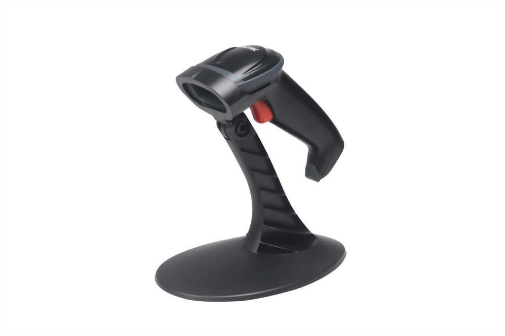 LS6400A Laser barcode scanner with stand