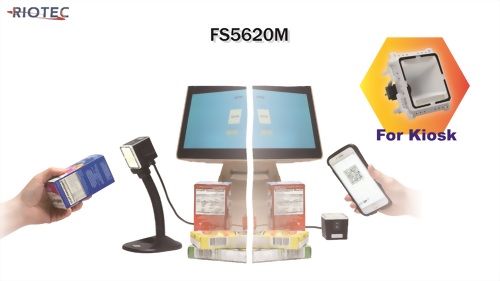 Fixed-mount scanner / Scan module for Self-Service KIOSK Machine