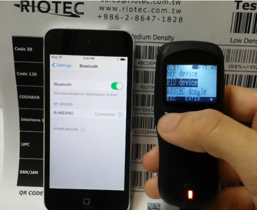 Pocket Barcode Scanner iDC9607A