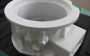电动汽车水冷电机壳