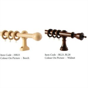 Wood Curtain Poles