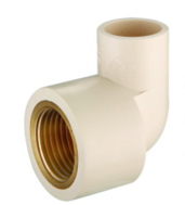 13-03-08-90 deg. Female Elbow (Copper Thread)