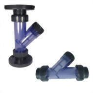 13-12-Clear PVC Y Strainerfiter