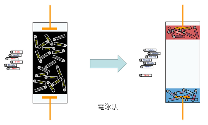 奈米碳管分離技術