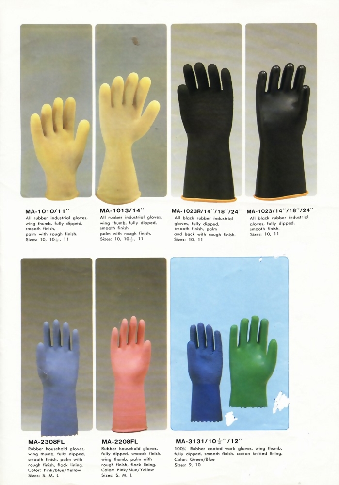 Rubber Working Gloves MA Series