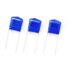 Metallized polyester film capacitor