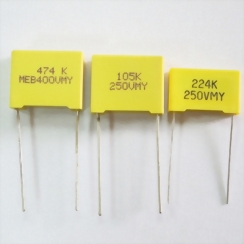 METALLIZED POLYESTER FILM CAPACITOR