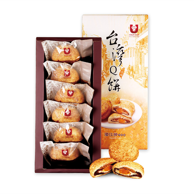 [伴手禮] | 優仕紳台灣Q餅(外酥內Q伴手禮)