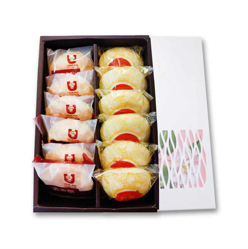 [伴手禮] | 優仕紳老婆餅+太陽餅禮盒(12入)