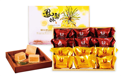 優仕紳鳳梨酥綜合禮盒(鳳梨酥&鳳凰酥)