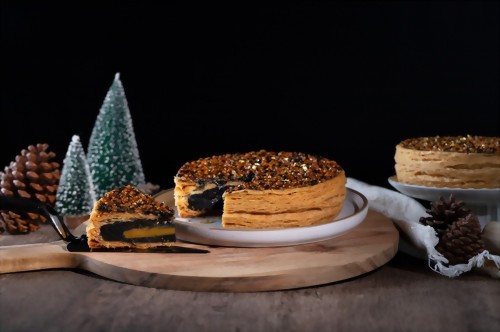 百香芝麻國王派