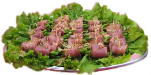 宴會餐點 | 優仕紳蘆筍火腿捲