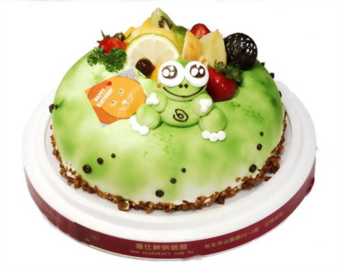 生日蛋糕 | 優仕紳大眼蛙蛋糕