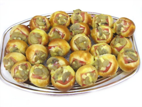 宴會餐點 | 優仕紳蘑菇火腿起司堡