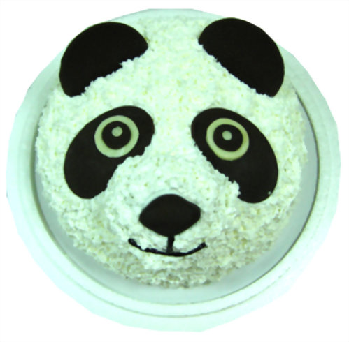 造型蛋糕 | 優仕紳熊貓蛋糕