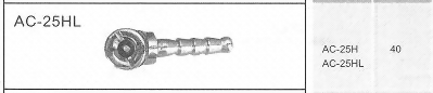 AC-25HL打氣嘴