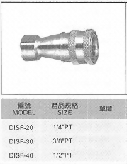 D1SFＤ１式中壓快速接頭