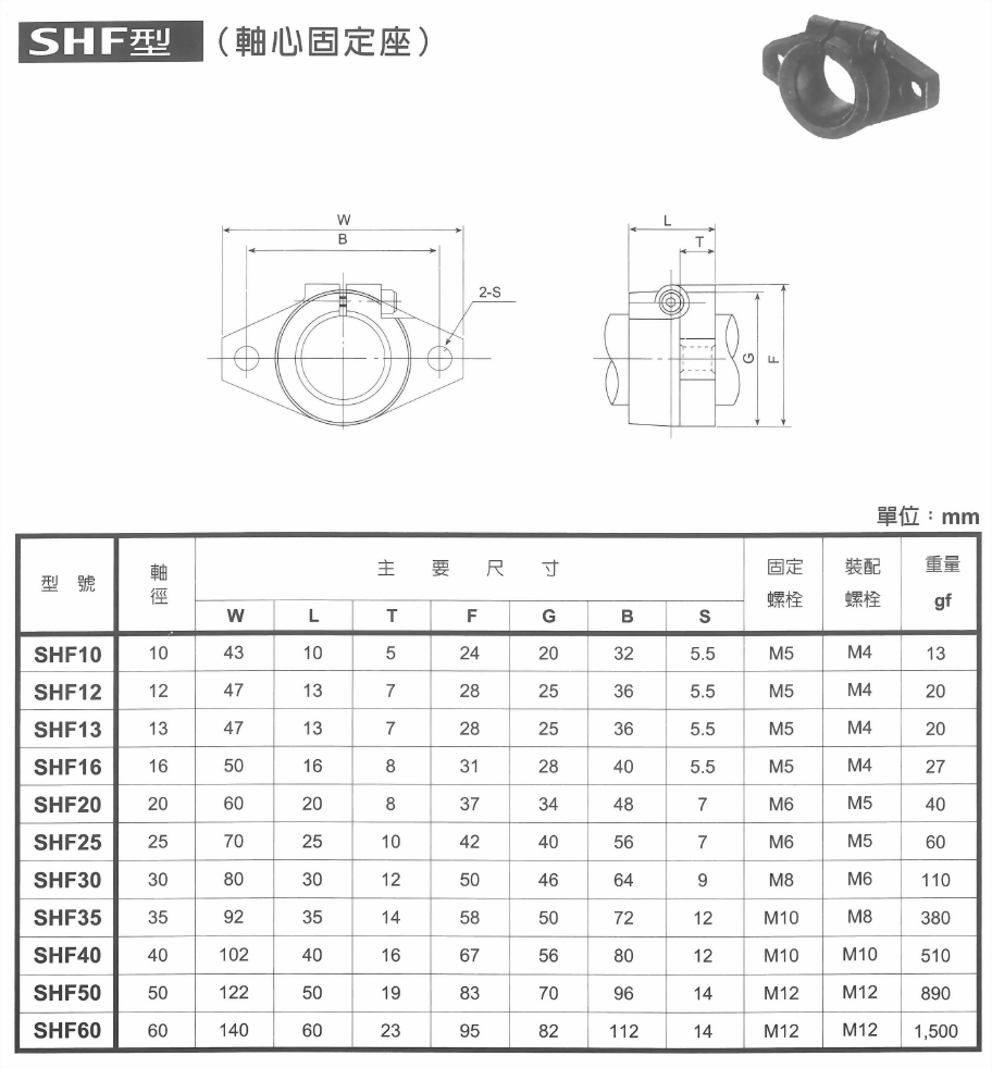 軸心固定座