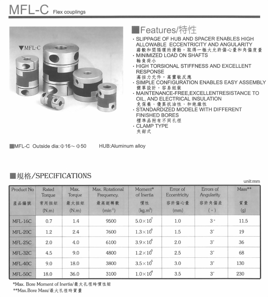 MFL-C聯軸器