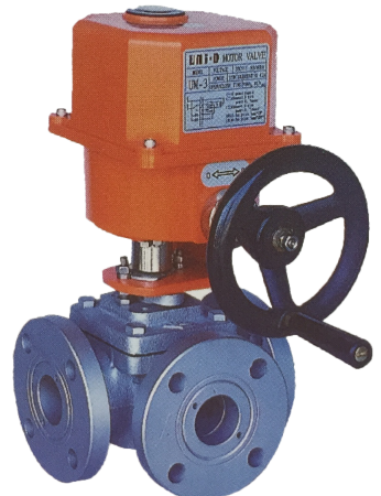 UM-5三通法蘭口球塞閥