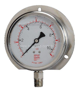 有邊充油式壓力計