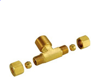 TM-T型外牙雙頭銅管