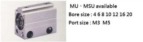 Mini free mount cylinder and Multi-mount cylinder