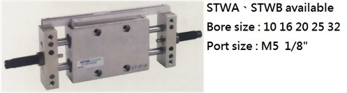 Slide table cylinder and Compact slide cylinder