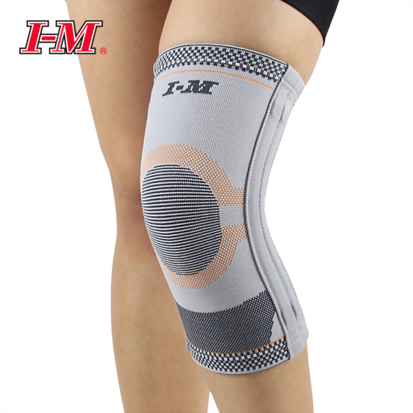 Jacquard Compression Knee Support with Spiral Stays