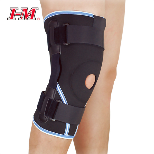 藍白滾邊膝鋼條束套