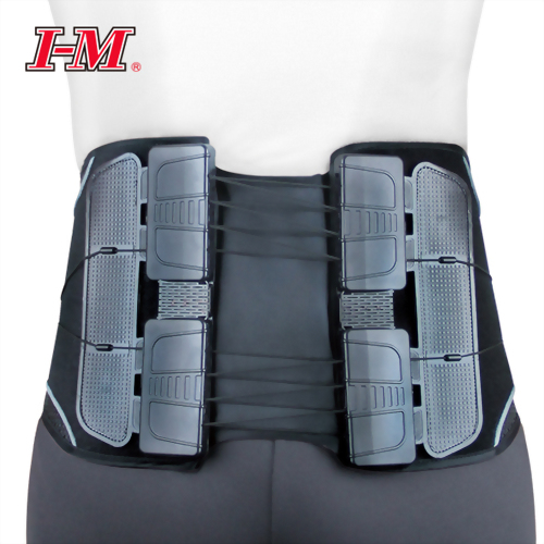 BACK BRACE, WHITE - MD (MEDIUM), Back Support Braces