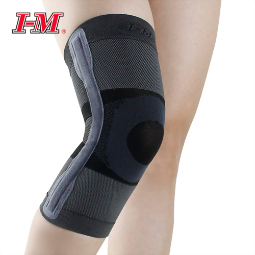 Dynamic Charcoal Knee Support w/2 spiral stays