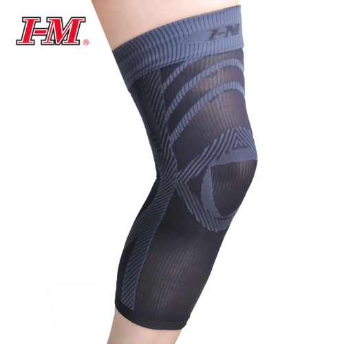 強力護膝套(黑灰)