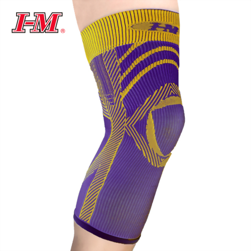 強力護膝套(紫黃)