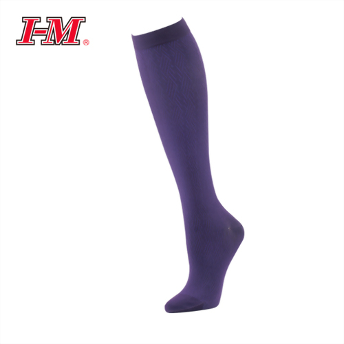 時尚彈性小腿襪(葡萄紫)