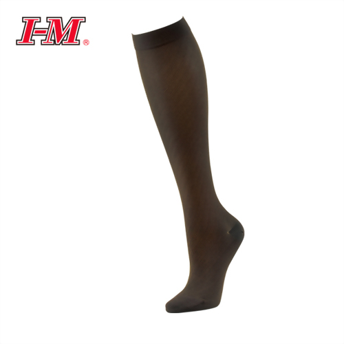 時尚彈性小腿襪(茶花咖)