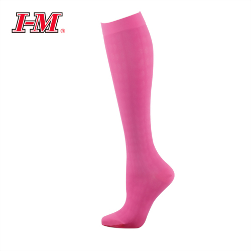 時尚彈性小腿襪(蜜桃粉)