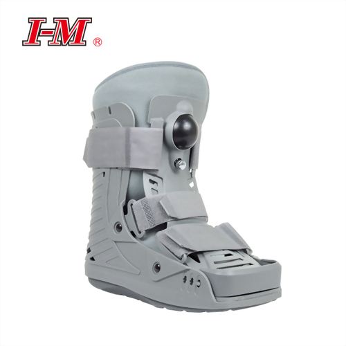 充氣型包覆式支撐鞋(短)灰