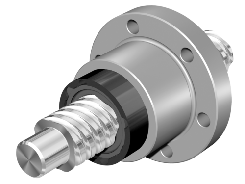 帶轉向蓋的法蘭式單螺母 FEP-E-S