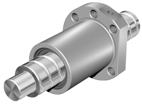 法蘭式單螺母 FEM-E-C