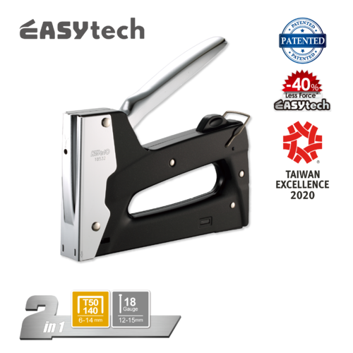 EASYtech 2-in-1 Metal Multi Tacker