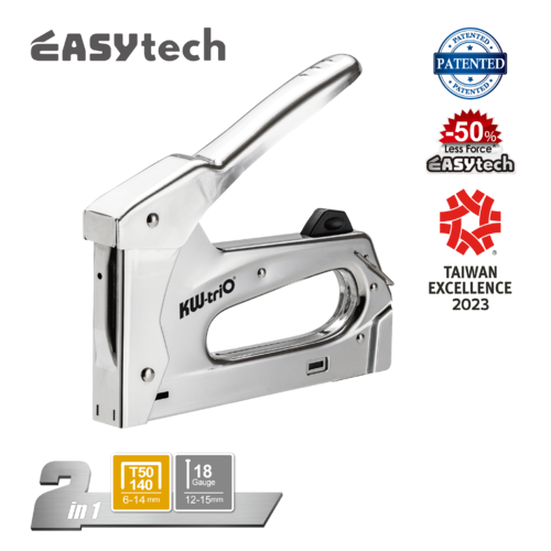EASYtech 2-in-1 Metal Multi Tacker