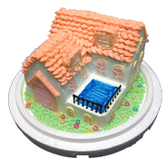 房屋建築創意蛋糕