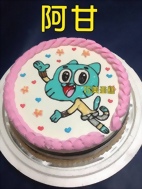阿甘造型蛋糕