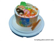 泡麵造型蛋糕