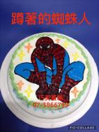蹲著的蜘蛛人