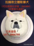 拉錢款立體鬆獅犬