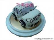 賓士汽車造型蛋糕