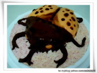 甲蟲造形蛋糕